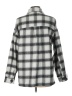 Forever 21 Plaid Gray Coat Size L - photo 2