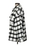 Forever 21 Plaid Gray Coat Size L - photo 5