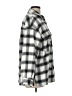Forever 21 Plaid Gray Coat Size L - photo 4
