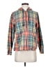 L.L.Bean 100% Cotton Plaid Orange Windbreaker Size S - photo 1