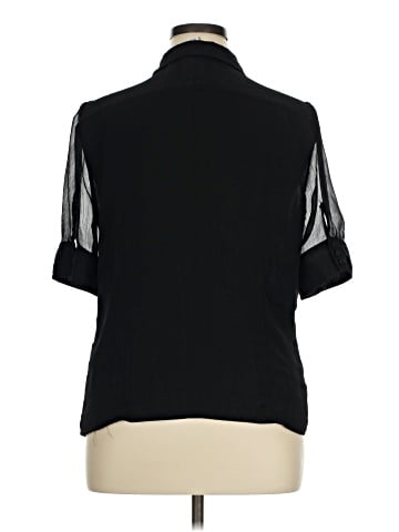 Jaclyn Smith Short Sleeve Blouse (view 2)
