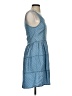 Alya Polka Dots Blue Casual Dress Size S - photo 4