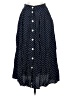 Talbots Polka Dots Blue Casual Skirt Size S (estimated) - photo 1