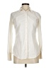 Banana Republic Ivory Long Sleeve Button-Down Shirt Size 6 - photo 1