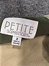 Petite Sophisticate Green Trenchcoat Size 2 Petite - photo 6