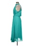 Milly 100% Polyester Teal Cocktail Dress Size 8 - photo 5