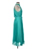 Milly 100% Polyester Teal Cocktail Dress Size 8 - photo 4