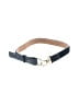 W. Kleinberg 100% Leather Blue Leather Belt Size S - photo 1