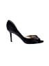 Nima 100% Leather Black Heels Size 8 1/2 - photo 1