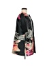 MING WANG Print Black Raincoat Size M - photo 4
