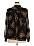 CAbi 100% Polyester Black Long Sleeve Blouse Size XL - photo 2