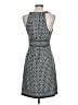 Max Studio Polka Dots Gray Casual Dress Size L - photo 2