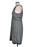 Max Studio Polka Dots Gray Casual Dress Size L - photo 5