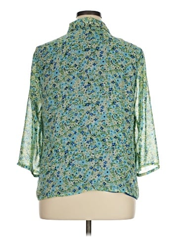 Cj Banks 3/4 Sleeve Blouse (view 2)