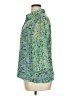 Cj Banks 100% Polyester Floral Green 3/4 Sleeve Blouse Size 1X - photo 5