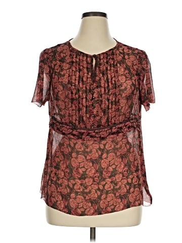 Apt. 9 Short Sleeve Blouse (view 1)
