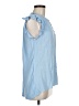 Ann Taylor LOFT 100% Rayon Blue Sleeveless Blouse Size M - photo 4