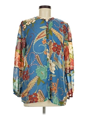 Johnny Was 3/4 Sleeve Blouse (view 1)