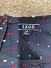 IZOD 100% Cotton Polka Dots Blue Short Sleeve Blouse Size L - photo 7