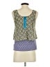 Meadow Rue 100% Polyester Green Blue Tank Top Size XS - photo 2