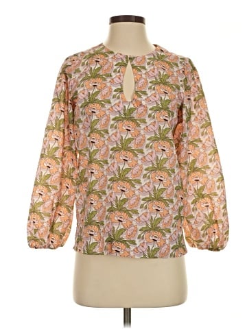 Liberty Art Fabrics for J.Crew 3/4 Sleeve Blouse (view 1)