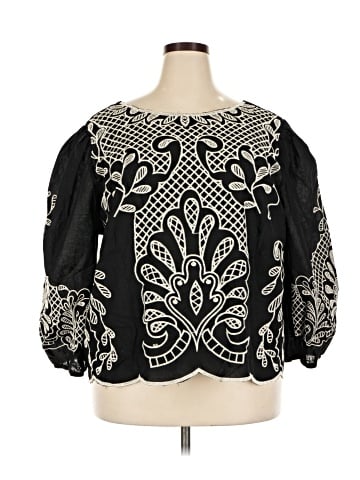 Cato 3/4 Sleeve Blouse (view 1)