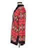 Tory Burch 100% Cotton Red Long Sleeve Blouse Size 8 - photo 5