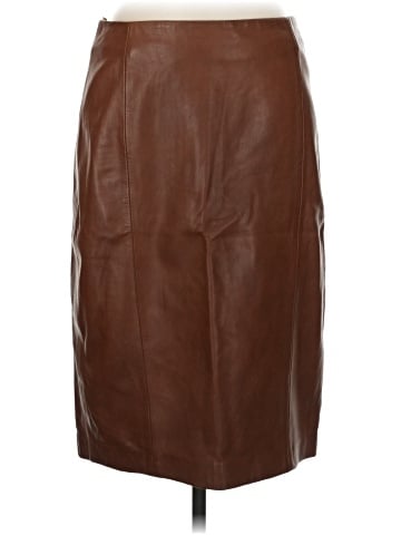 DANIER Faux Leather Skirt (view 1)