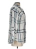Rails 100% Rayon Plaid Silver Long Sleeve Button-Down Shirt Size L - photo 4