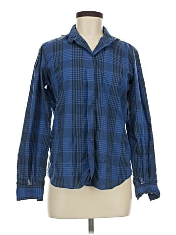 Diane von Furstenberg Long Sleeve Button-Down Shirt (view 1)