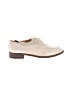 Gravati for Neiman Marcus 100% Leather Ivory Flats Size 6 1/2 (narrow) - photo 1