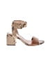 Louise Et Cie 100% Leather Tan Sandals Size 8 - photo 1