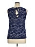 Deletta Blue Tank Top Size XL - photo 2