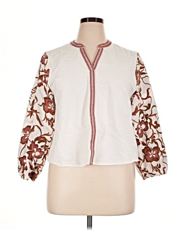 Calypso St. Barth 3/4 Sleeve Blouse (view 1)