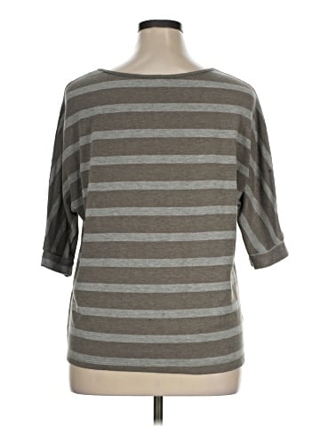 Bar III 3/4 Sleeve T-Shirt (view 2)