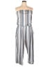 J for Justify Stripes Blue Jumpsuit Size 3X - photo 1