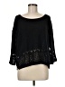 Ella Moss 100% Cotton Black Pullover Sweater Size M - photo 1