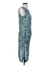 MICHAEL Michael Kors Paisley Teal Cocktail Dress Size S - photo 4