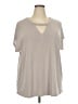 Torrid Gray Short Sleeve Top Size 2X Plus (2) - photo 1