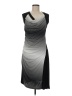 Assorted Brands Graphic Gray Cocktail Dress Size M - photo 1