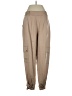 Express 100% Lyocell Solid Tan Cargo Pants Size 4 - photo 2
