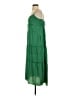 BCBGMAXAZRIA 100% Polyester Green Casual Dress Size XS - photo 5