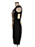 Sangria Graphic Black Cocktail Dress Size 6 - photo 5