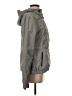 Bench 100% Polyester Solid Gray Windbreaker Size S - photo 4