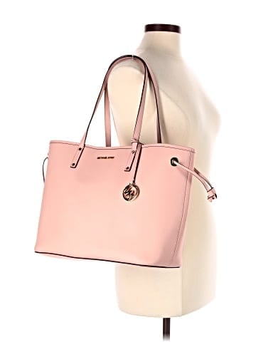MICHAEL Michael Kors Leather Tote (view 2)