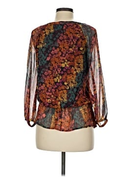 Sundance Long Sleeve Silk Top (view 2)