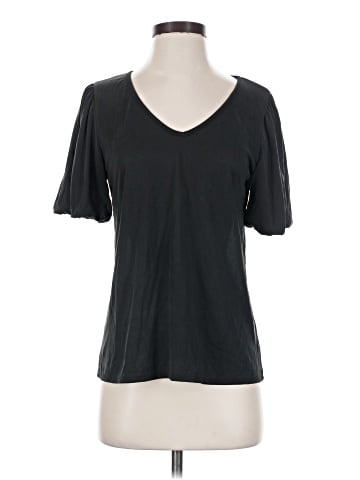 Green Envelope Short Sleeve Top (view 1)