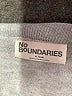 No Boundaries Silver Pullover Sweater Size 16 - photo 7