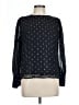 Ann Taylor Black Long Sleeve Blouse Size L - photo 1