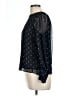 Ann Taylor Black Long Sleeve Blouse Size L - photo 5